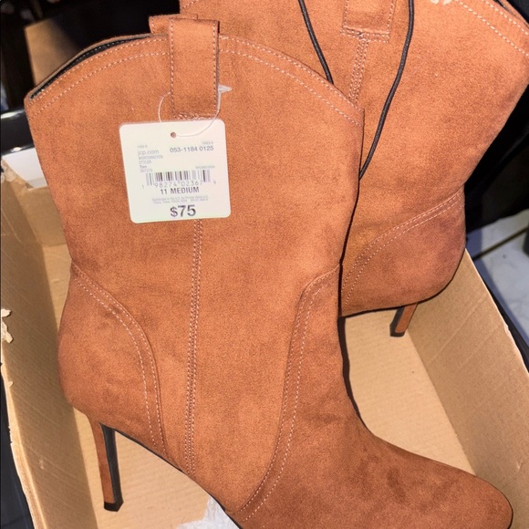 Worthington Womens Styler Stiletto Heel Bootie - Picture 3 of 6